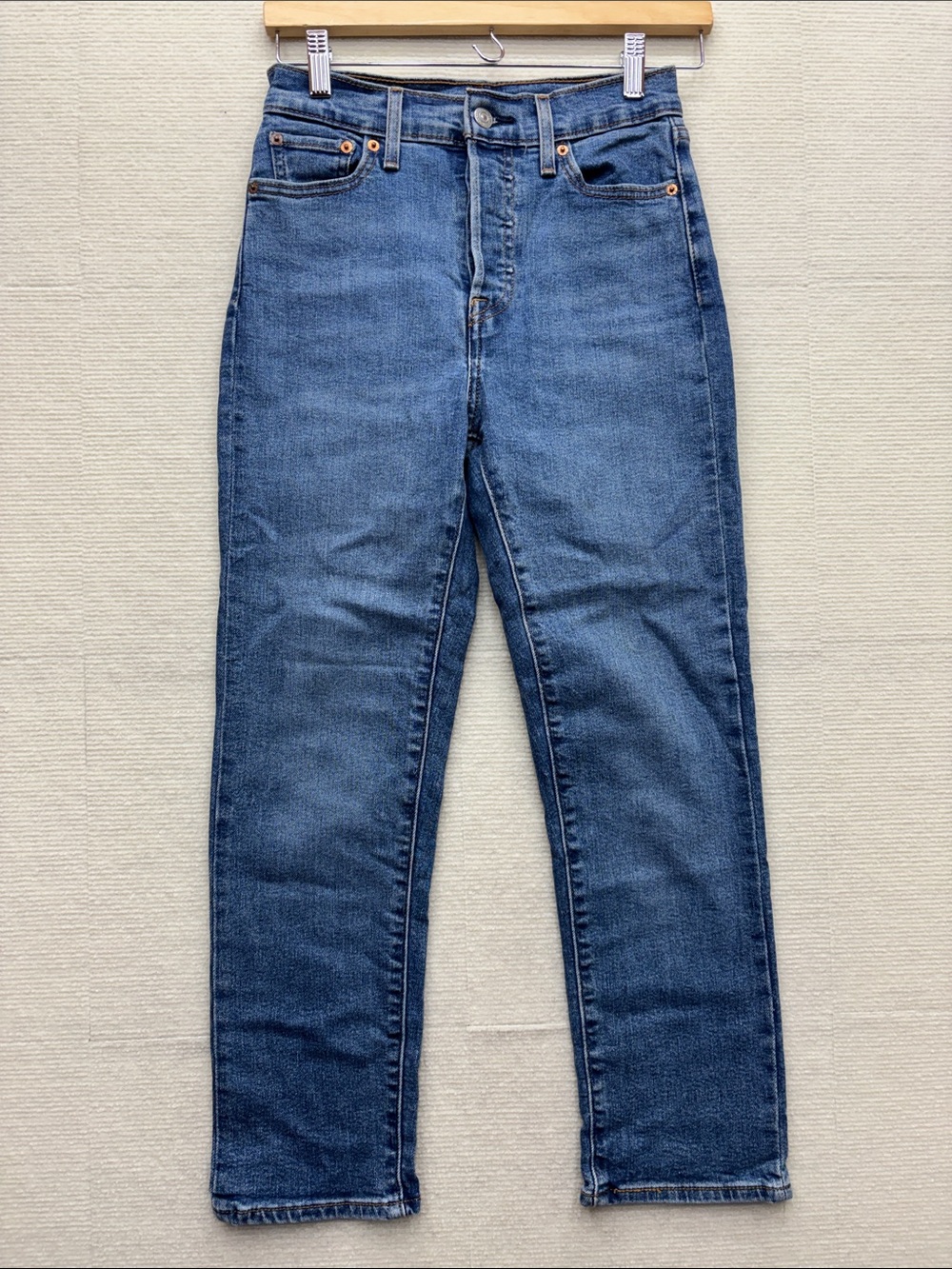 Levi’s | wedgie straight Classic High-Rise Blue Women's Jeans 26 button fly
